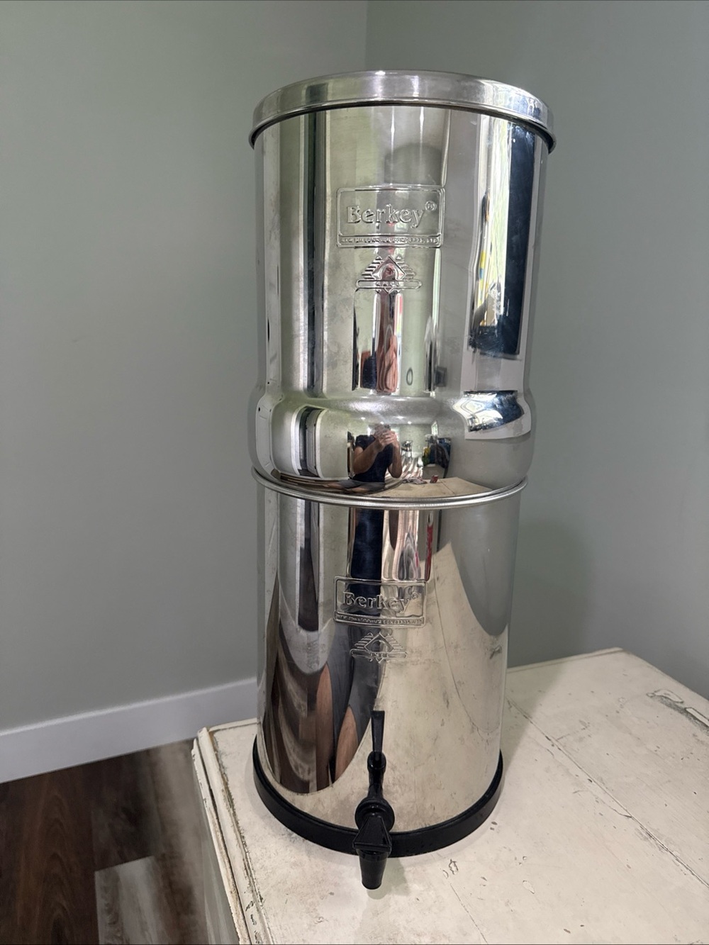 Berkey Stainless Steel Water Filter Dispenser - Silver